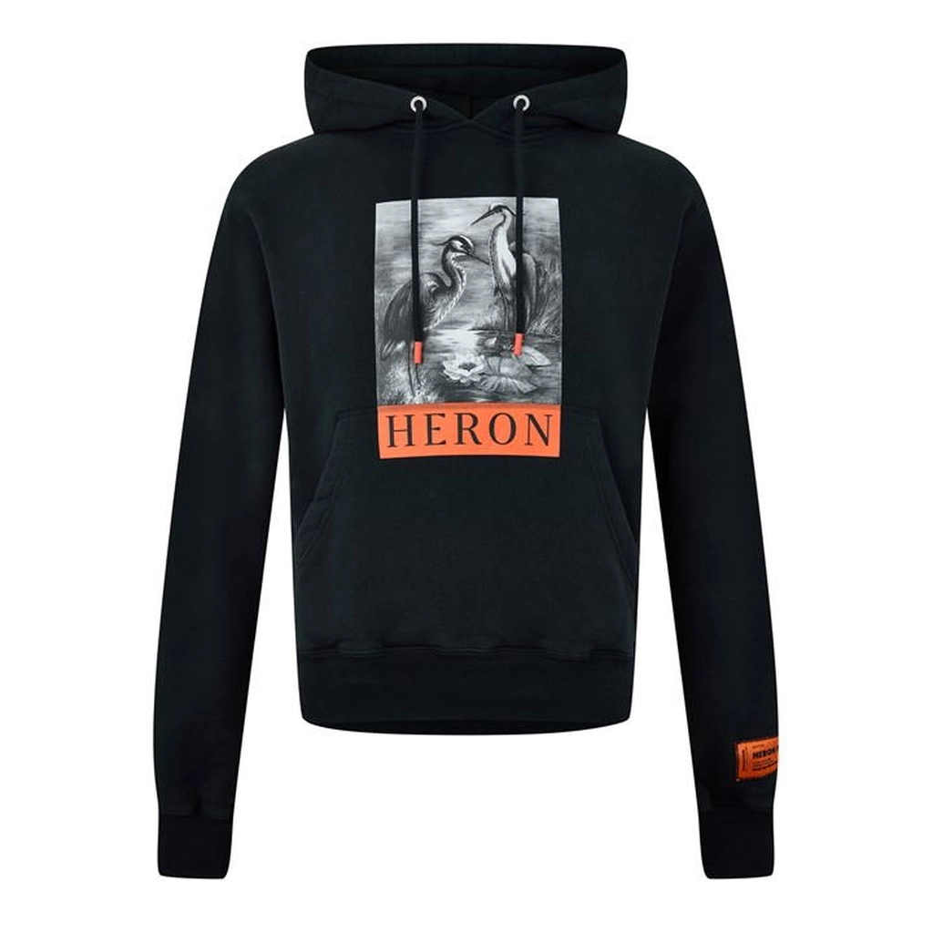 Heron Preston Heron Logo Hoodie - Black